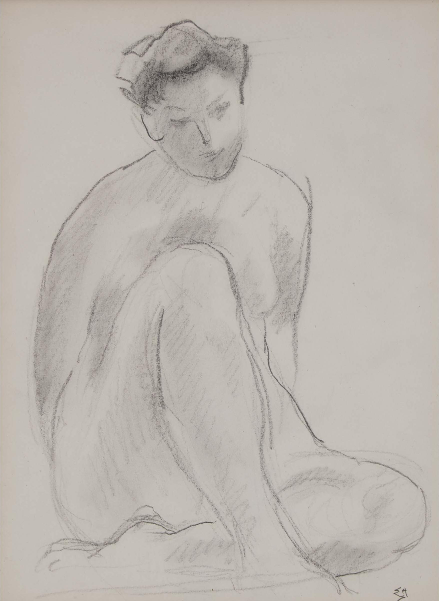 Edwin Headley Holgate (1892-1977) - Untitled (Nude)