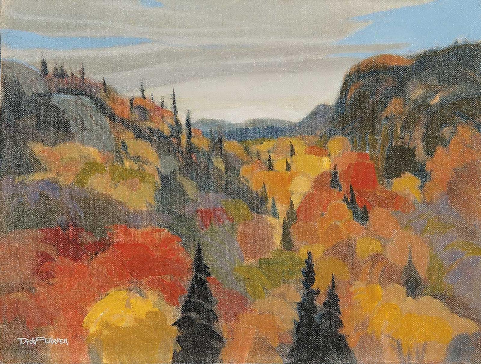 Richard (Dick) Ferrier (1929-2002) - Autumn Glory, Agawa Canyon