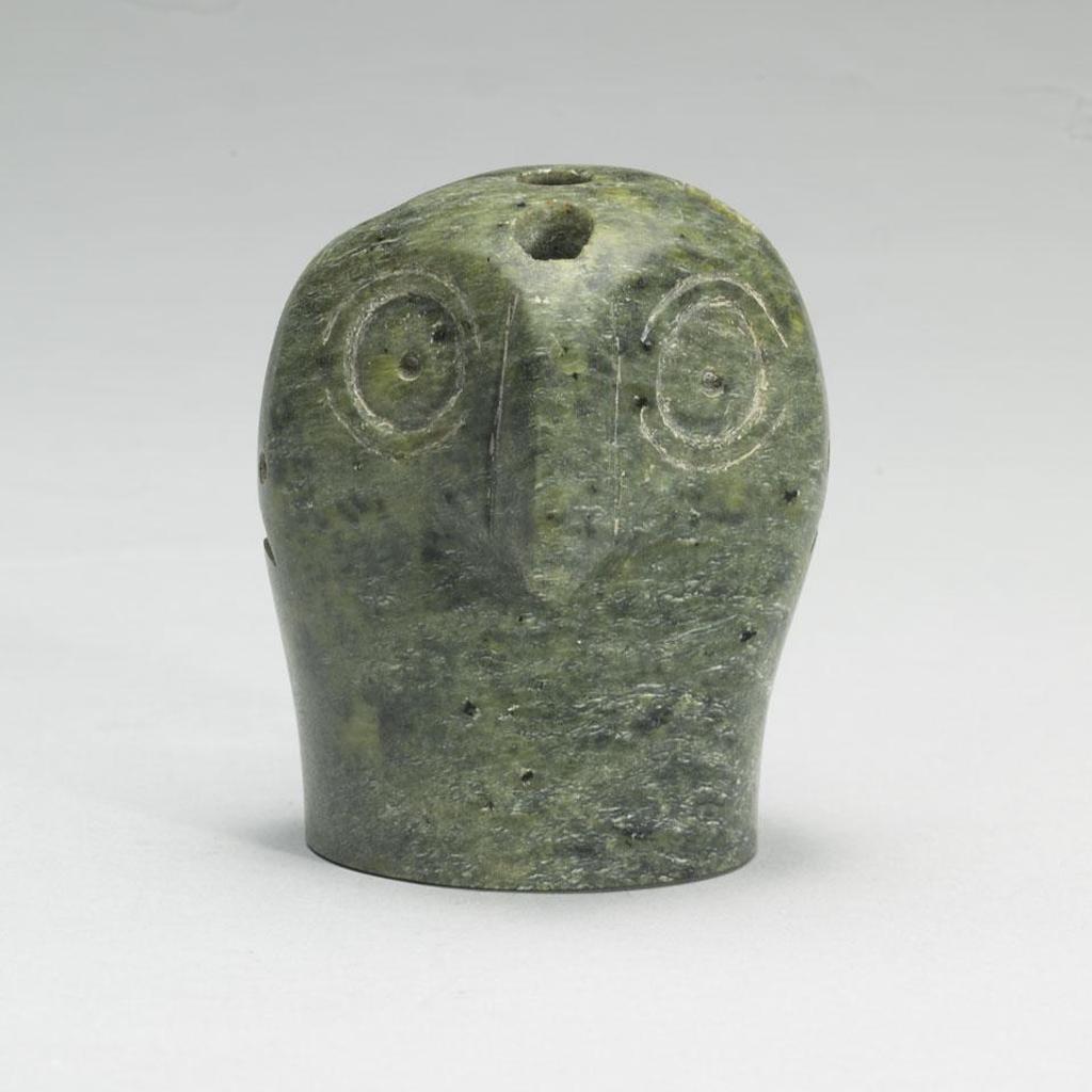 Paulassie Pootoogook (1927-2006) - Pencil Holder With Bird Faces