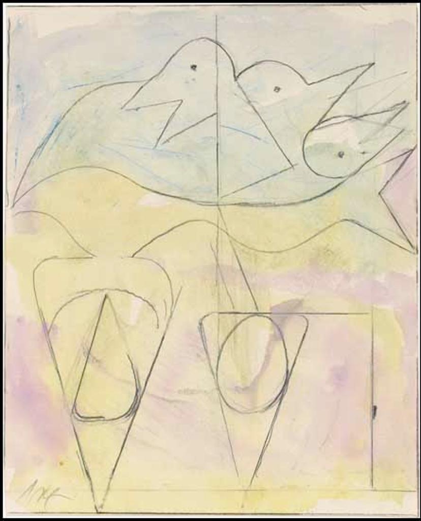 Hans (Jean) Arp (1887-1966) - Jeunes oiseaux