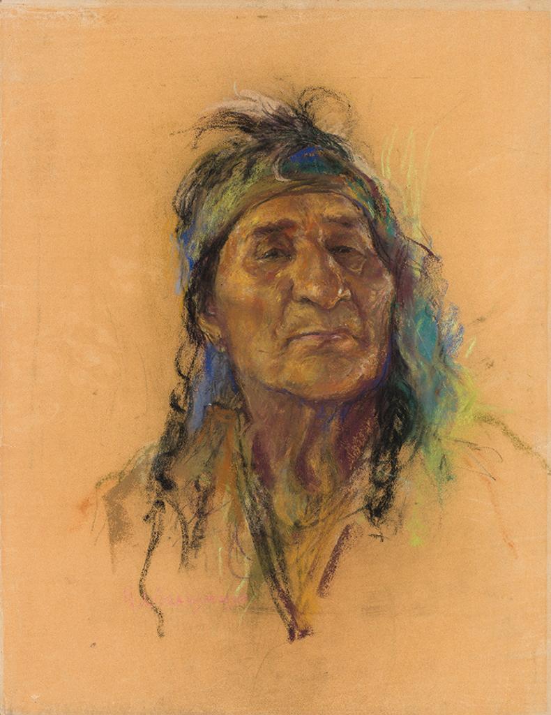 Nicholas (Nickola) de Grandmaison (1892-1978) - Portrait of a Chief