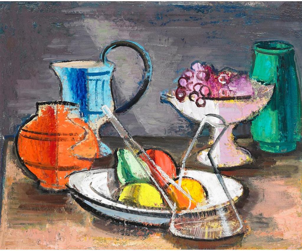 Eric E. Goldberg (1890-1969) - Still Life With Fruit