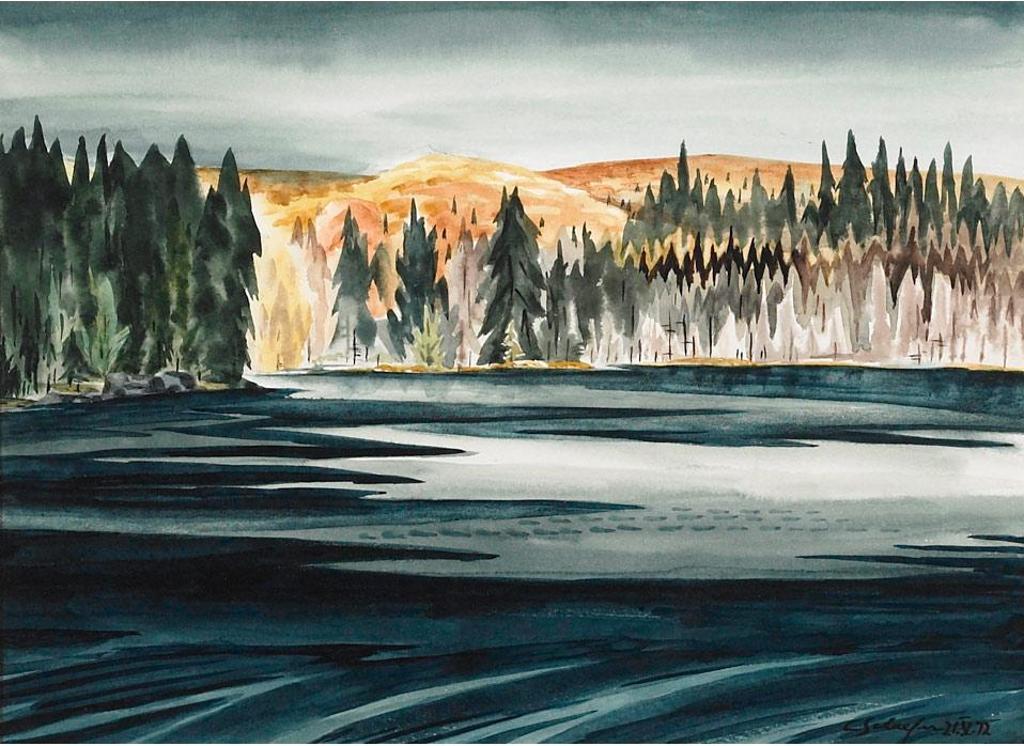 Carl Fellman Schaefer (1903-1995) - Spring, Raven Lake, Haliburton