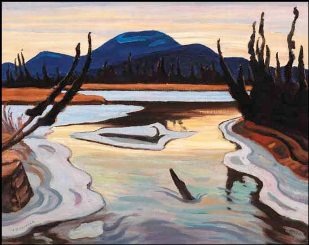 Alexander Young (A. Y.) Jackson (1882-1974) - Smart River, Alaska Highway
