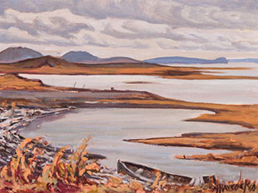 Dr. Maurice Hall Haycock (1900-1988) - Arctic Coastline - MacKenzie Delta, Tuktoyaktuk, NWT