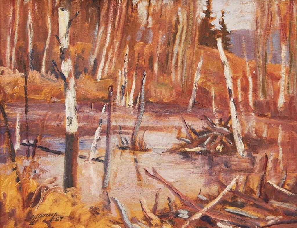 Maurice Hall Haycock (1900-1988) - Small Beaver Pond in Algonquin Park