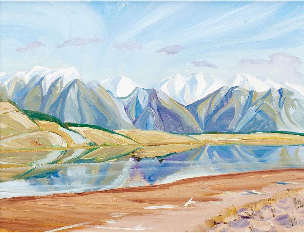 Doris Jean McCarthy (1910-2010) - South From Jasper Lake, 1990