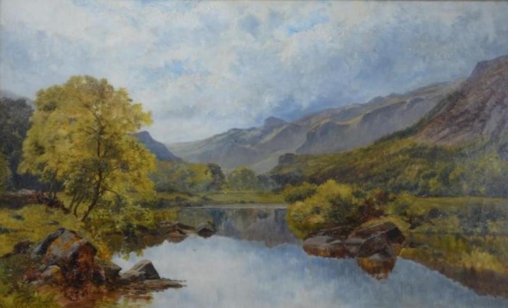 John Surtees (1817-1915) - On the Lledr, Carnarvonshire, North Wales