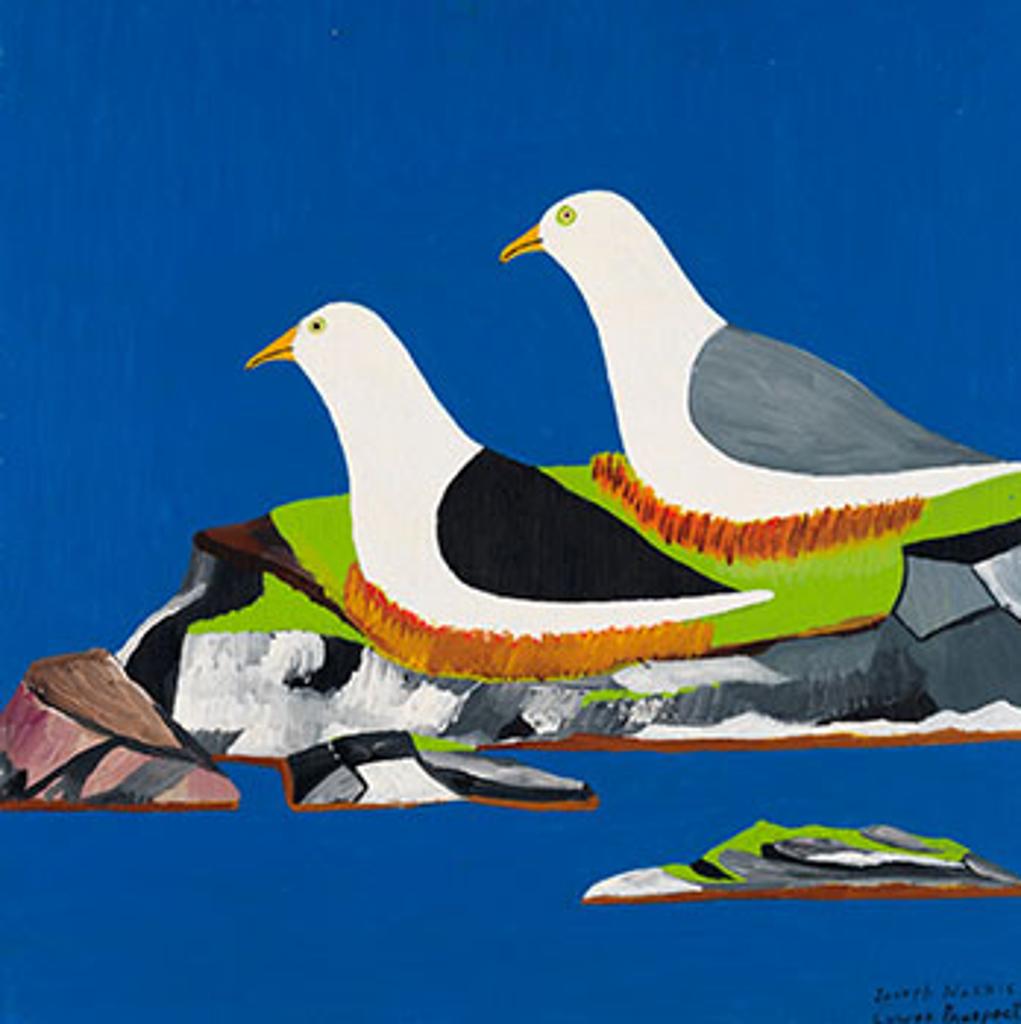 Joseph (Joe) Norris (1925-1996) - Birds on Rock