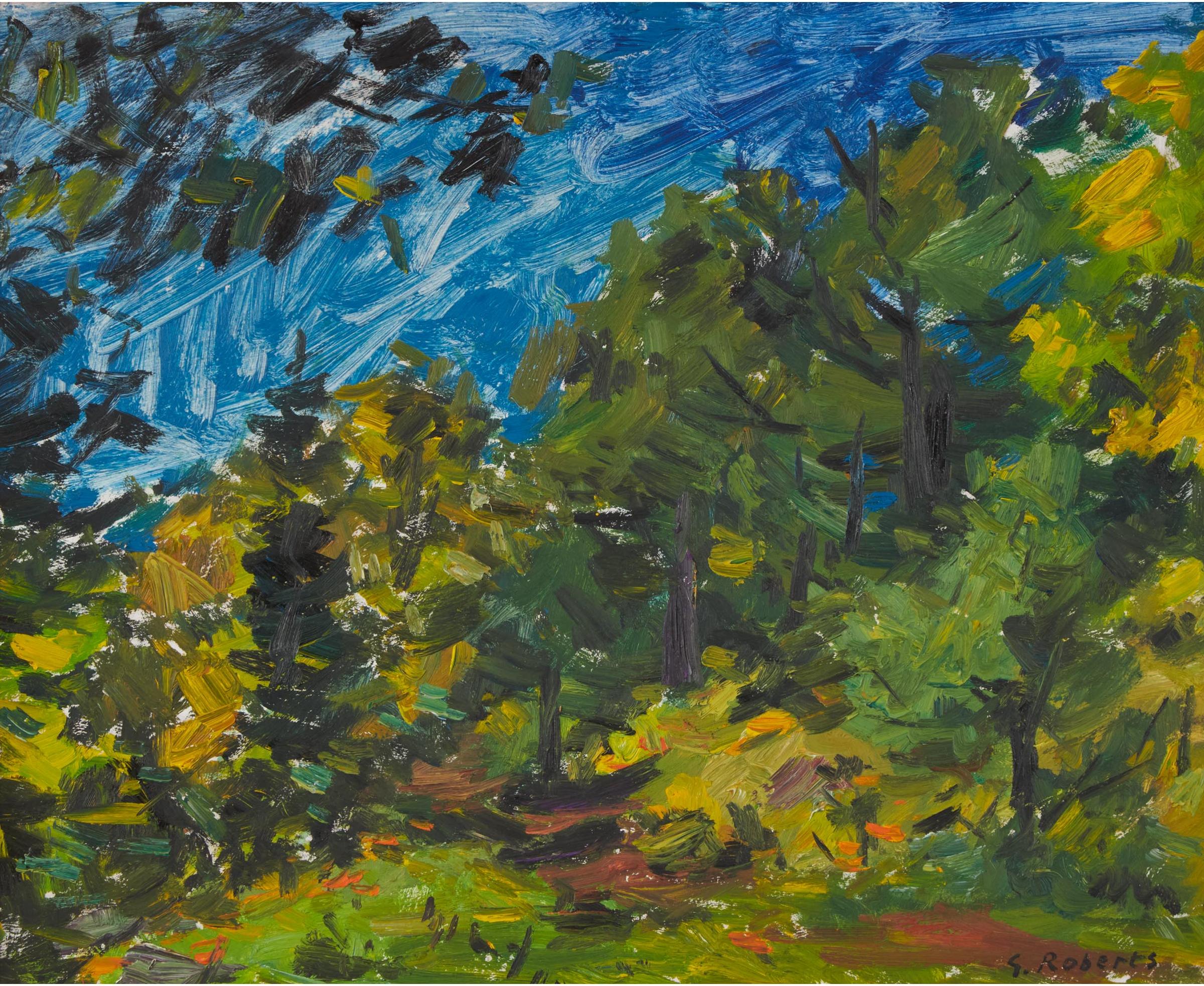 William Goodridge Roberts (1921-2001) - Trees And Path