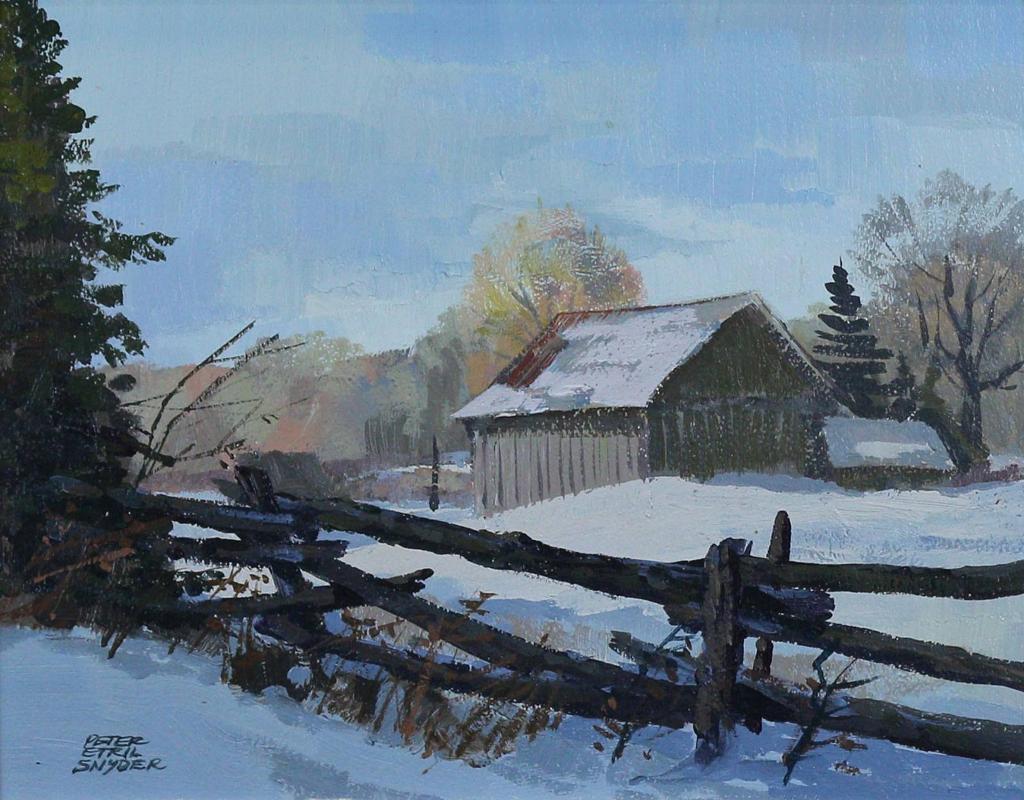 Peter Etril Snyder (1944-2017) - The Rail Fence