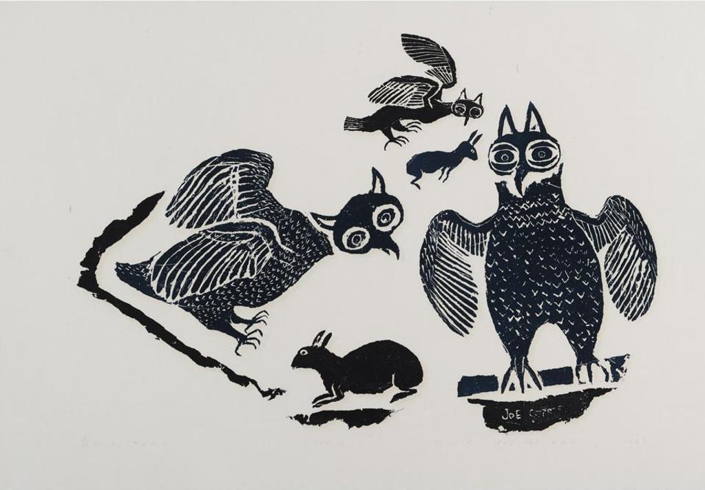 Joe Talirunili (1893-1976) - Hunting Owls