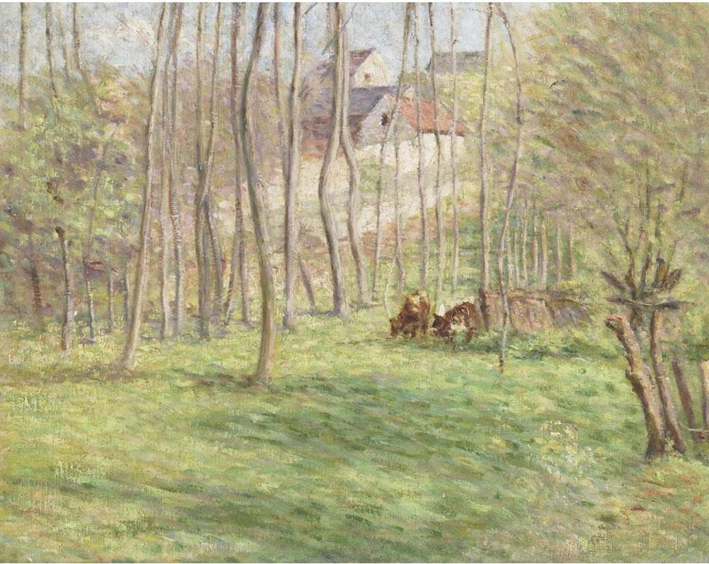 Henri Beau (1863-1949) - Le Coin De Campagne