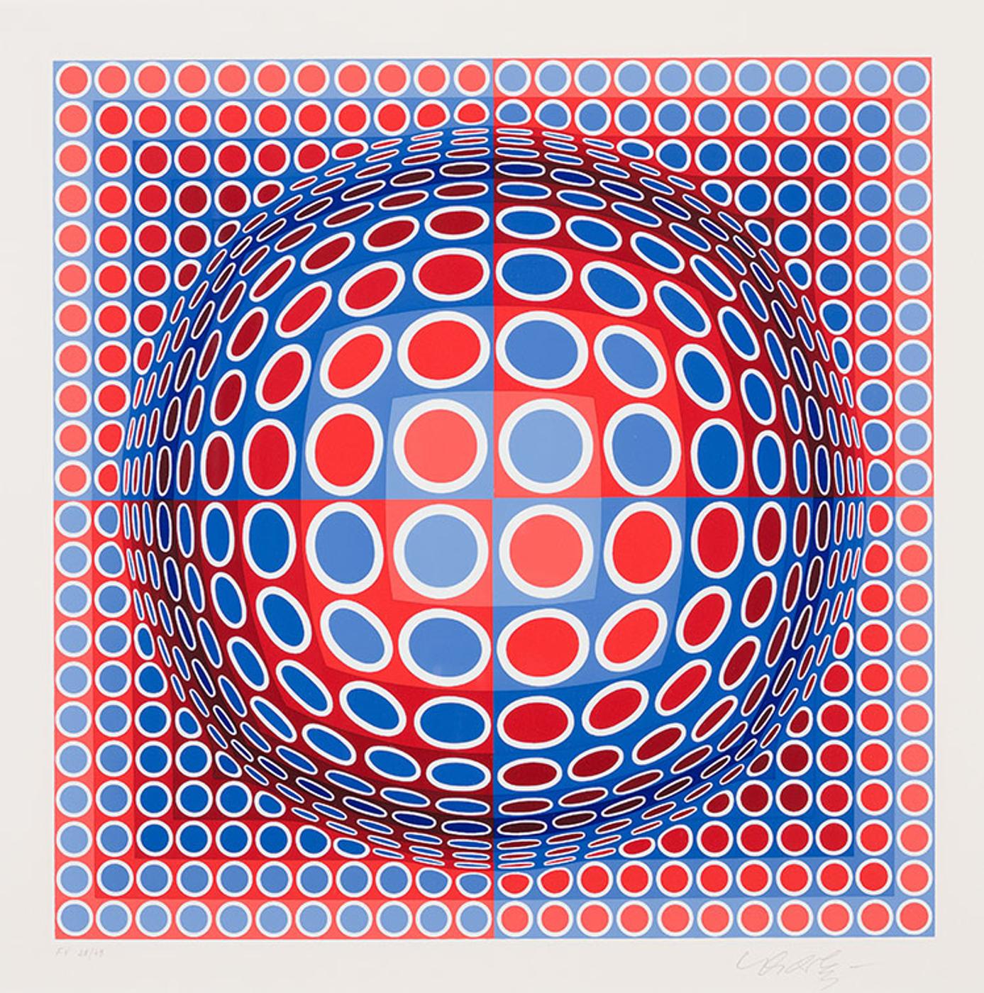 Victor Vasarely (1906-1997) - Untitled