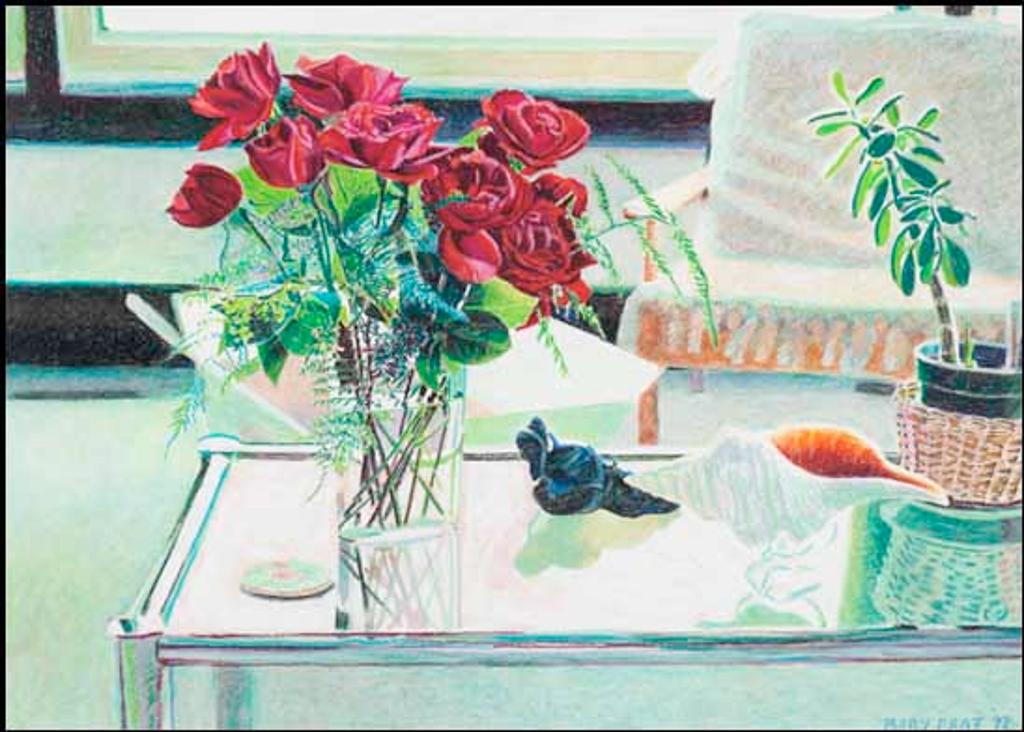 Mary Frances West Pratt (1935-2018) - Still Life with Roses