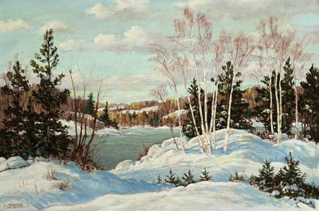 Otto Planding (1887-1964) - Fresh Winter Morning