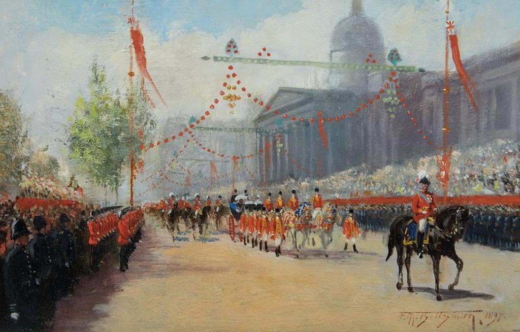 Frederic Martlett Bell-Smith (1846-1923) - Queen Victoria’s Jubilee Procession