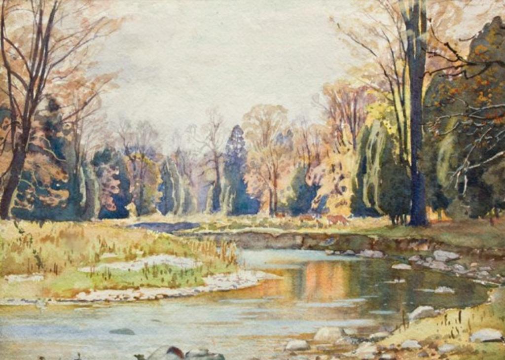 Frederick Henry Brigden (1871-1956) - Autumn Stream