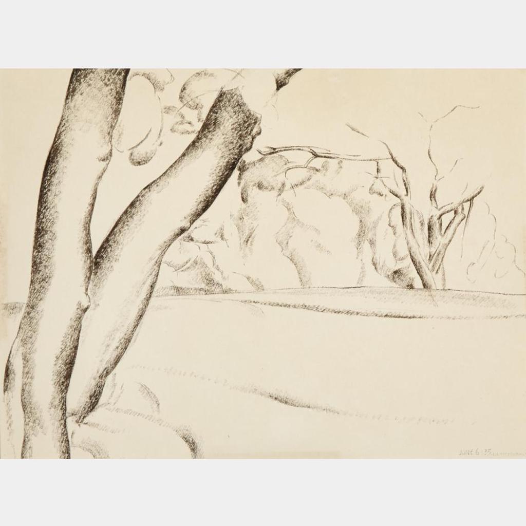Lionel Lemoine FitzGerald (1890-1956) - Landscape With Trees