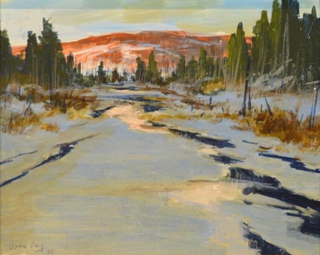 John Joy (1925-2012) - Winter Landscape