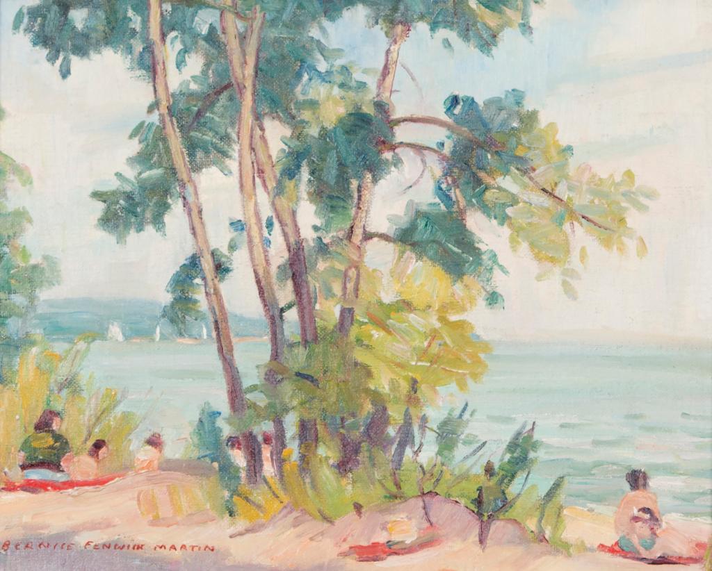 Bernice Fenwick Martin (1902-1999) - Cherry Beach, Toronto
