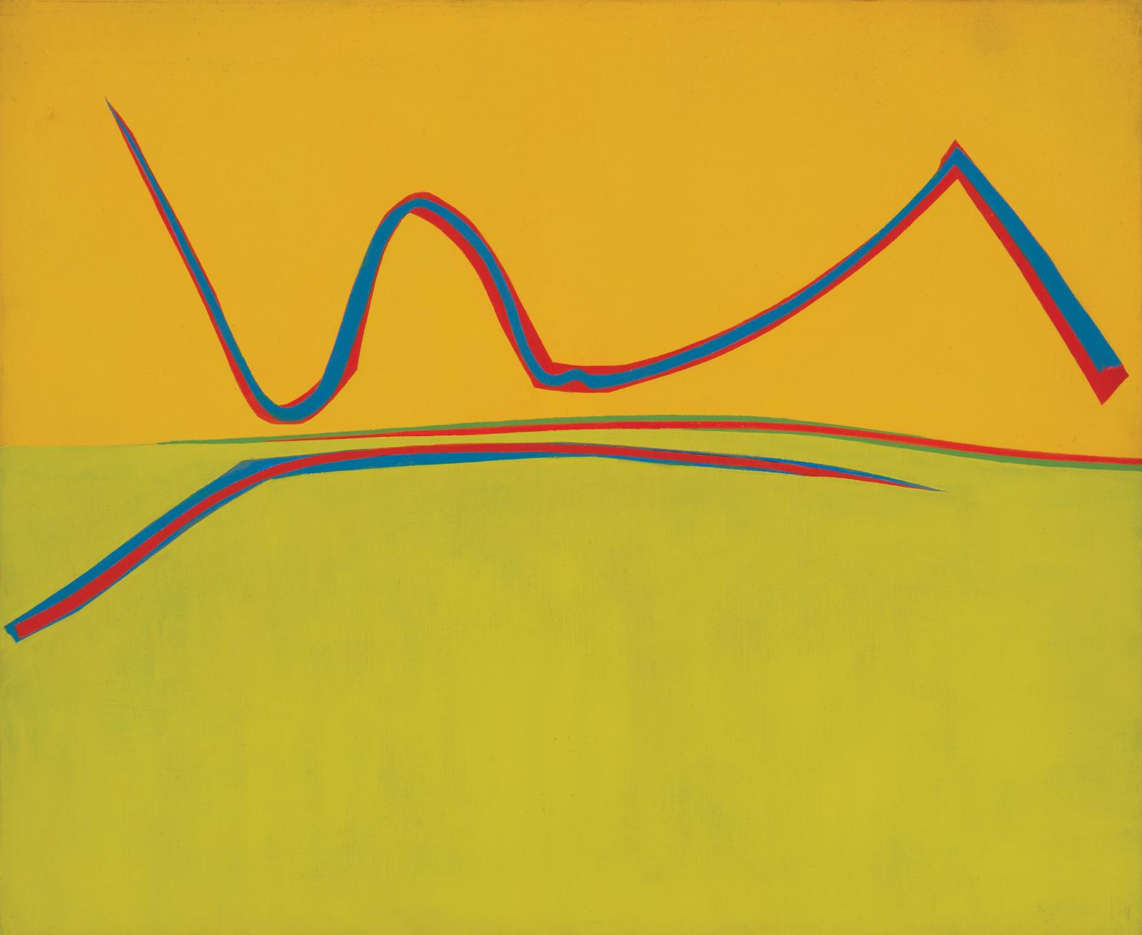 Fernand Leduc (1916-2014) - Vibrations Sur Jaune, 1963