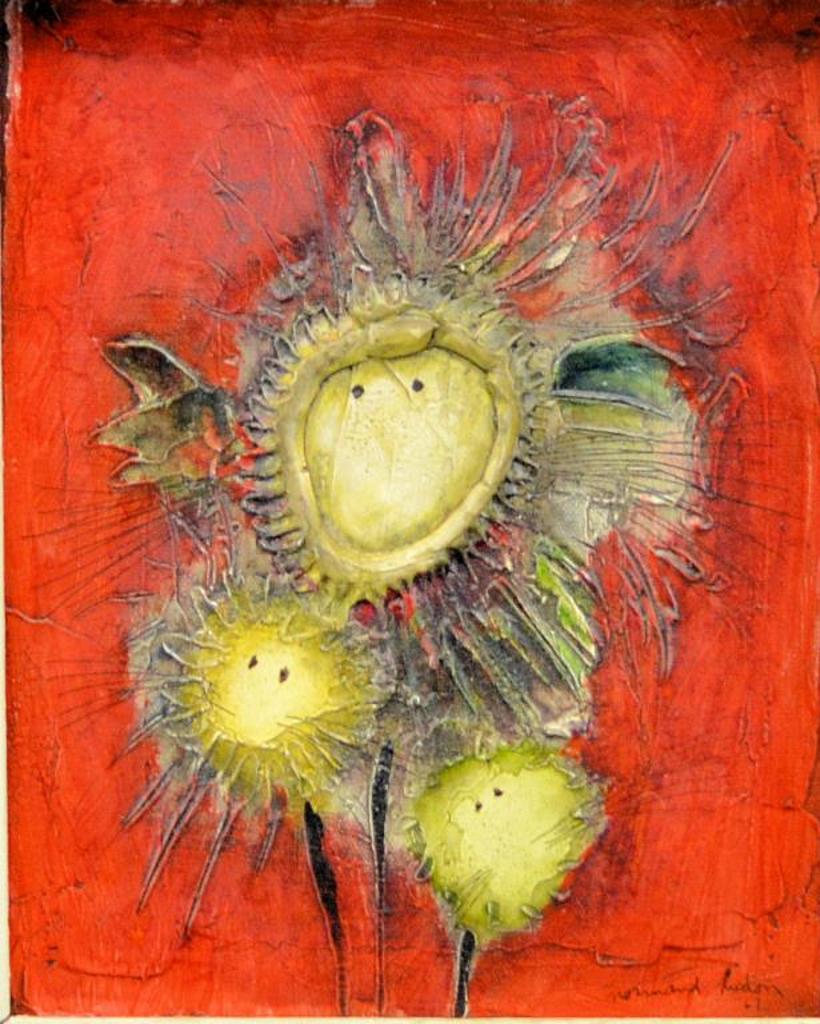 Normand Hudon (1929-1997) - Sunflowers