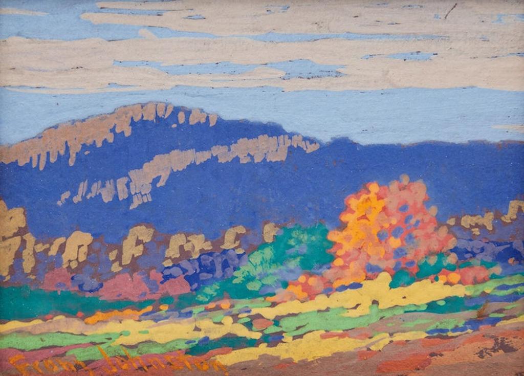 Frank (Franz) Hans Johnston (1888-1949) - Autumn in the Laurentians
