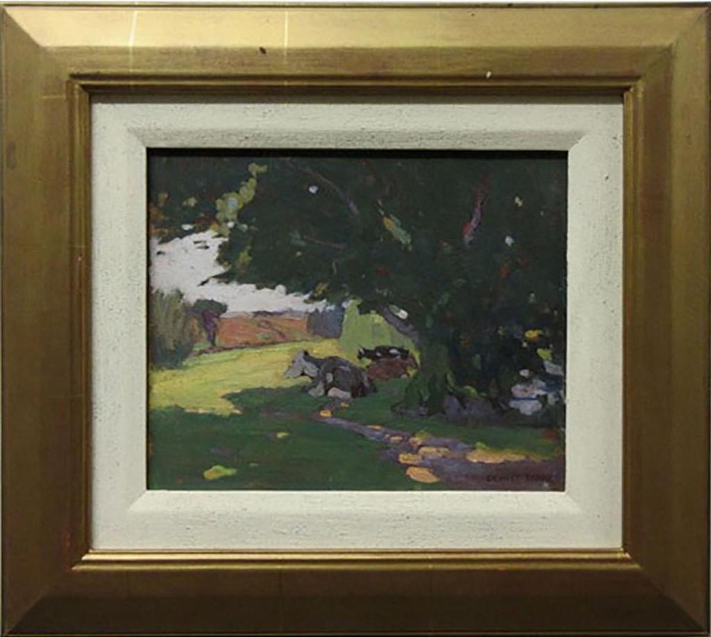 Dewitt Drake (1884-1979) - Cows In The Shade