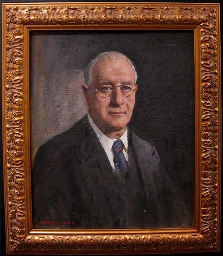 Richard Jack (1866-1952) - Portrait Of A Gentleman (Self Portrait?)
