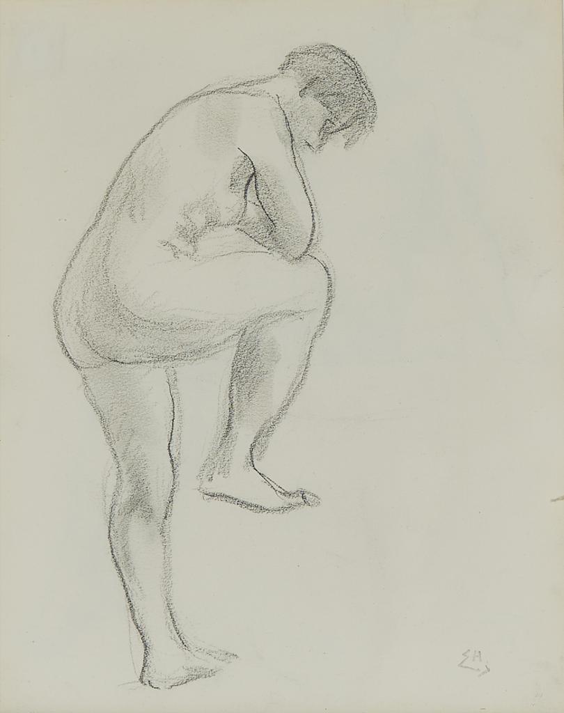 Edwin Headley Holgate (1892-1977) - Nude Sketch