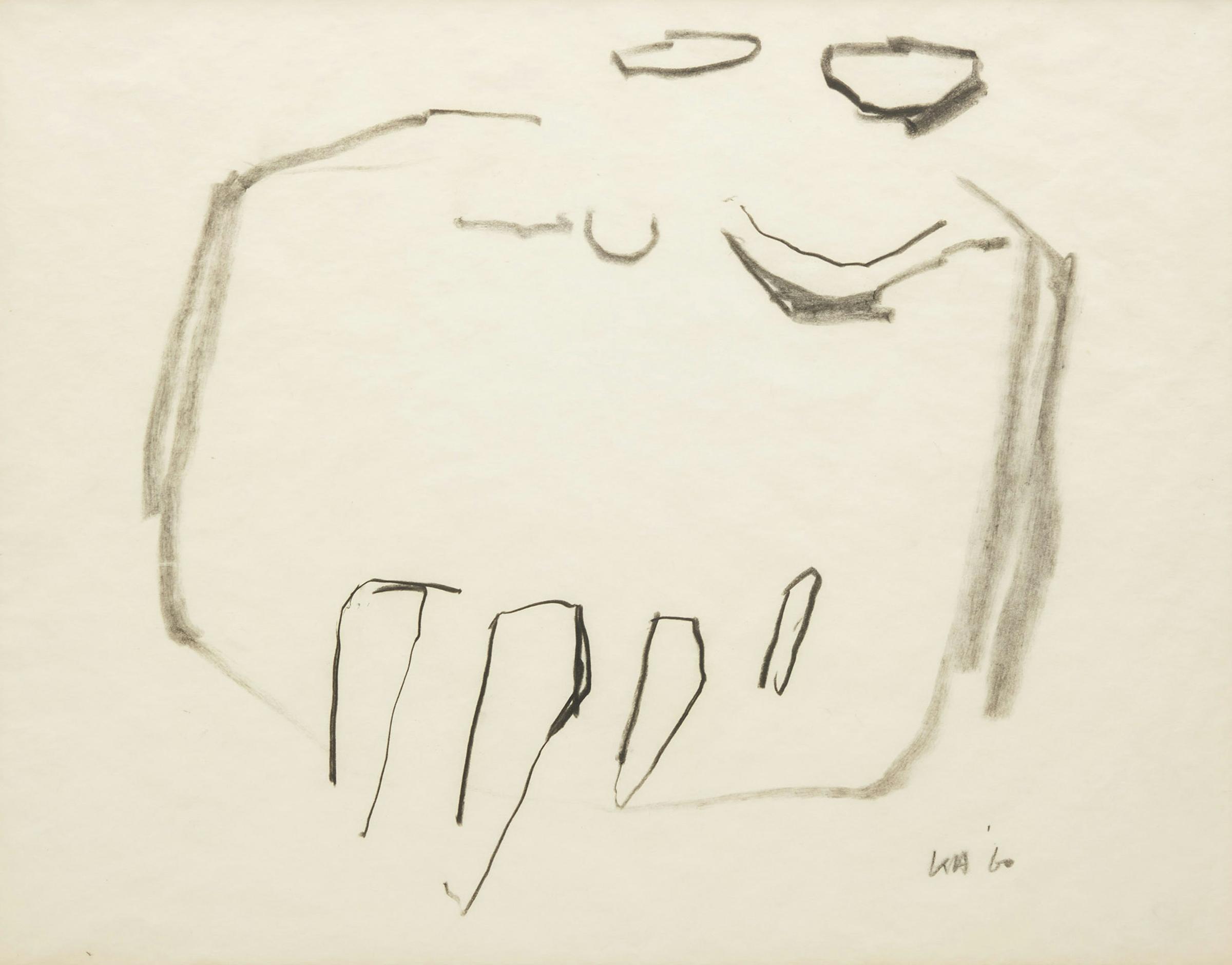 Kenneth Armitage (1916-2002) - Study for Seated Figures