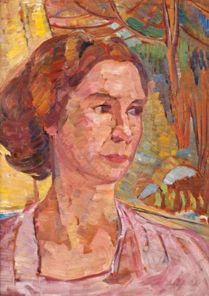 Irene Hoffar Reid (1908-1994) - Portrait of Daphne Porter
