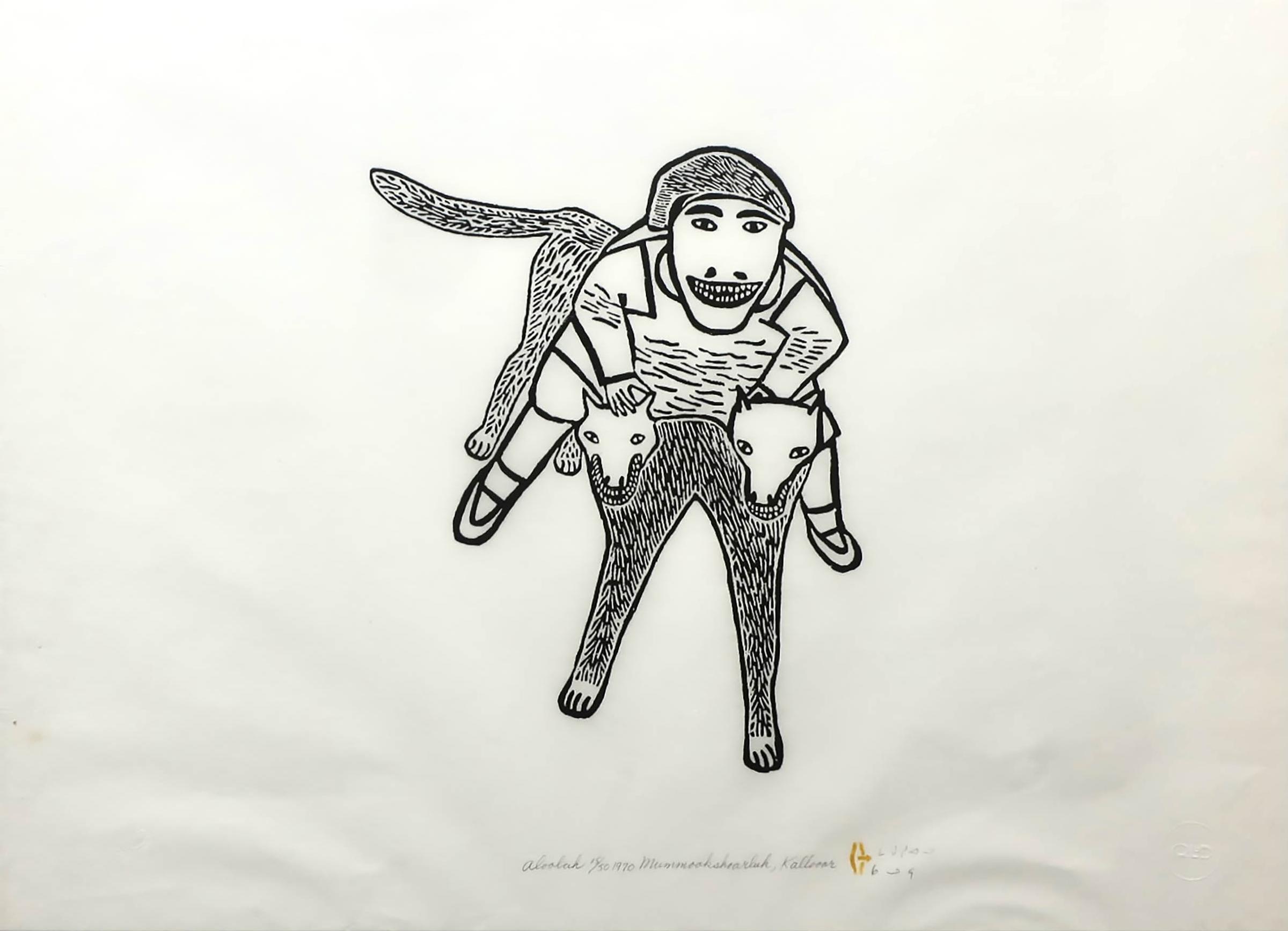Victoria Mamnguqsualuk (1930-2016) - Aloolah (Two-Headed Dog)