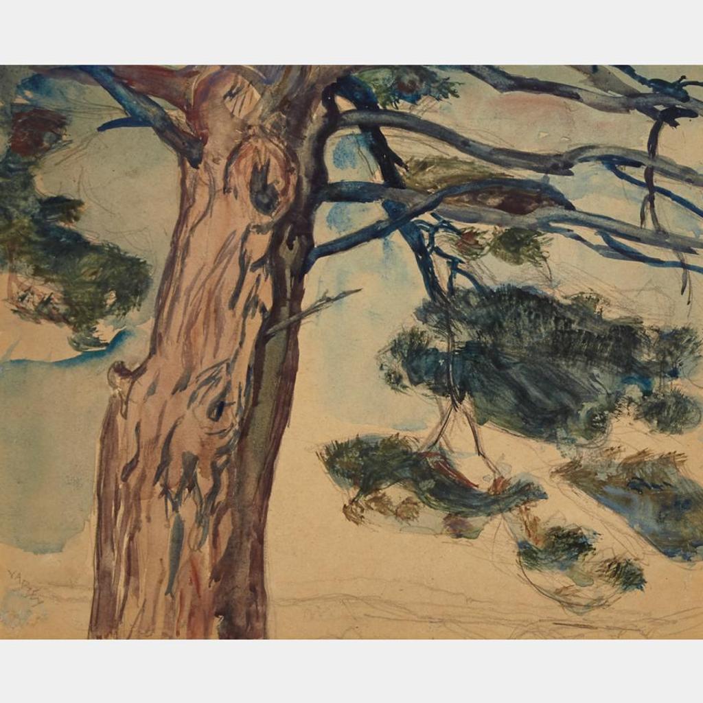 Frederick Horseman Varley (1881-1969) - The Lonesome Tree