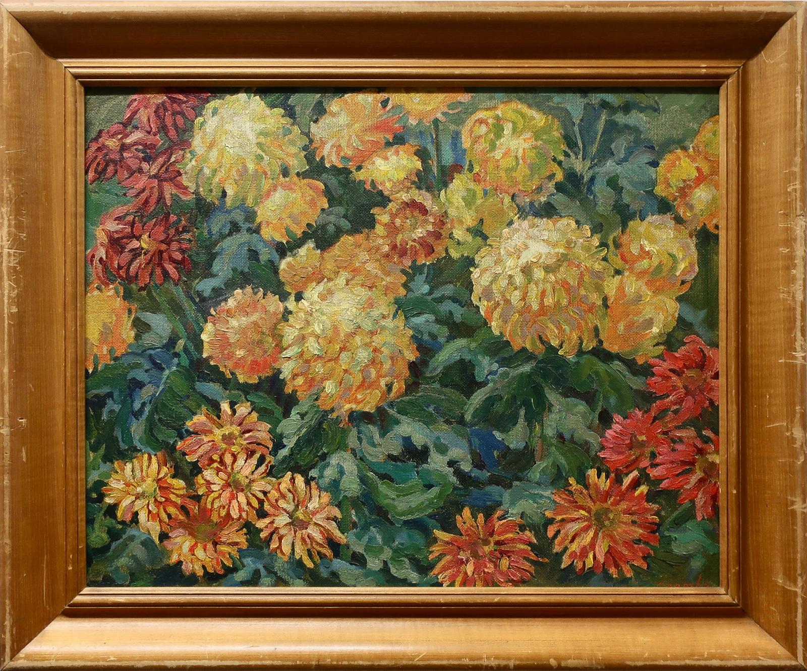 Edith Grace (Lawson) Coombs (1890-1986) - Chrysanthemums (Allan Gardens)