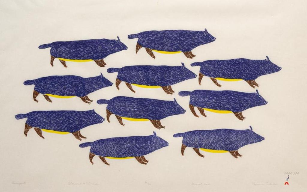 Papiara Tukiki (1942) - Avingait (Many Lemmings)
