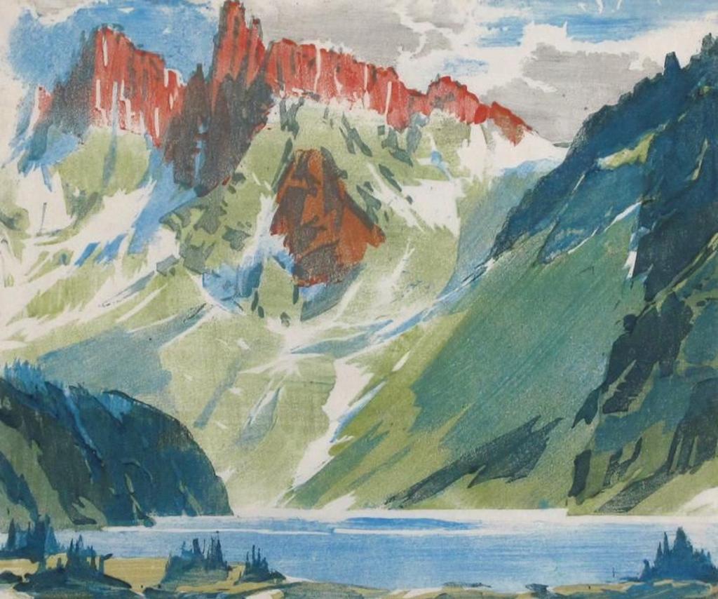 Barbara Harvey Leighton (1911-1986) - The Towers, Mt. Assiniboine