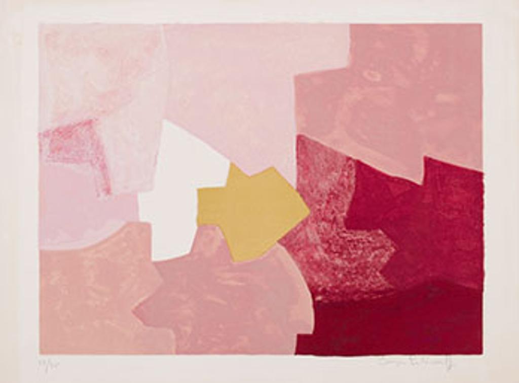 Serge Poliakoff (1906-1969) - Composition rose