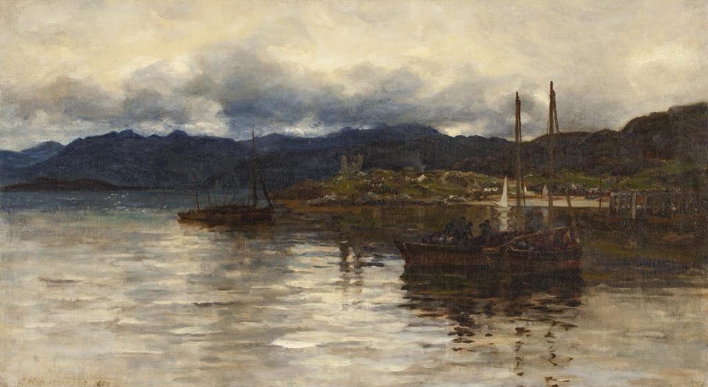 Colin Hunter (1841-1904) - Highland Coast Scene