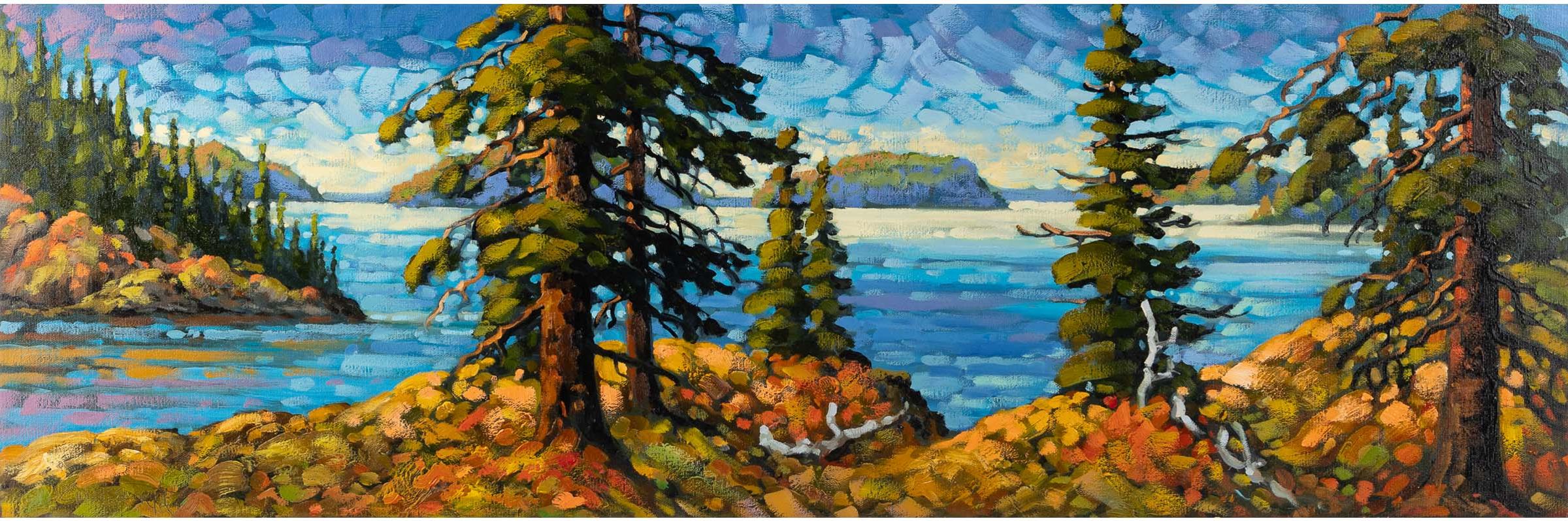 Rod Charlesworth (1955) - September Gulf Islands Vista