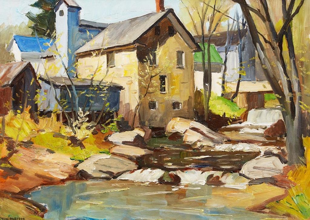 Thomas Keith (Tom) Roberts (1909-1998) - Mill, Eastern Townships, Quebec