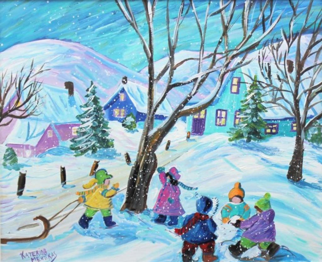Katerina Mertikas (1957) - Winter Fun