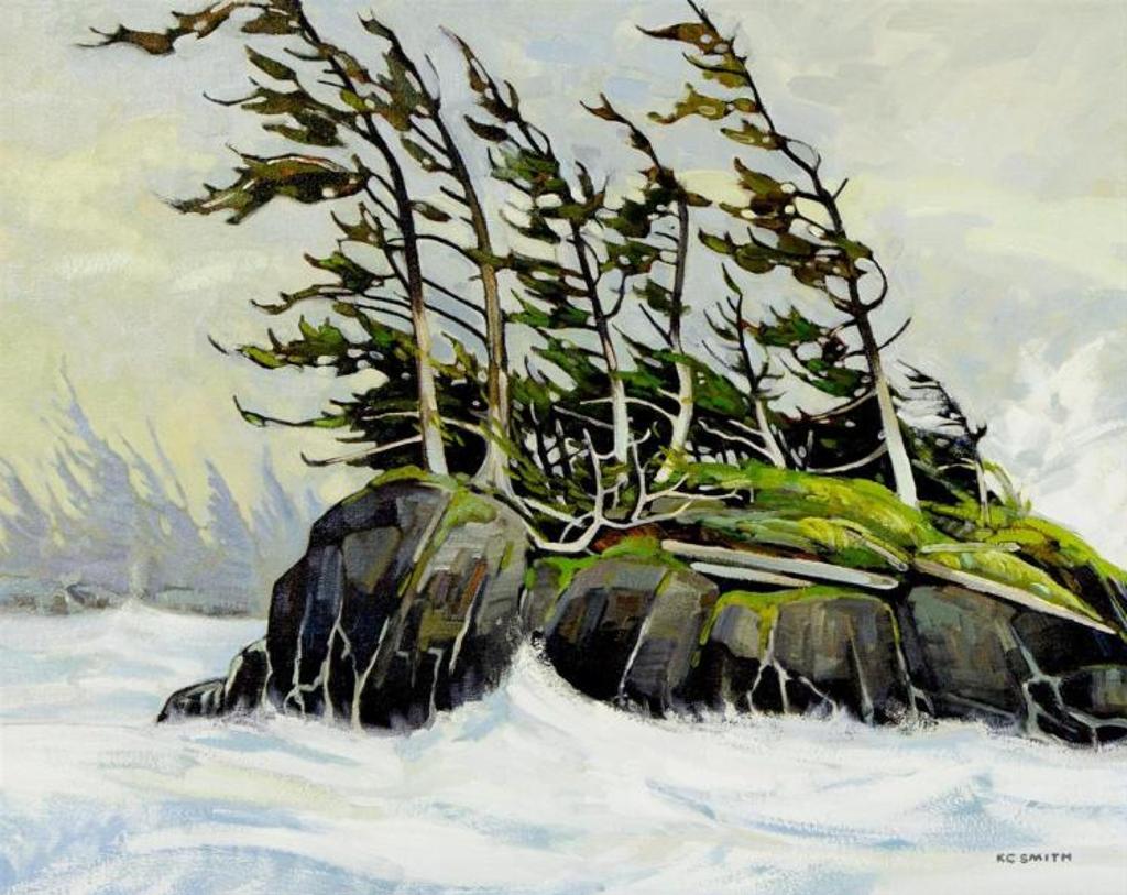 Keith Comock Smith (1924-2000) - The Gale Winds Florencia Bay - Vancouver Island