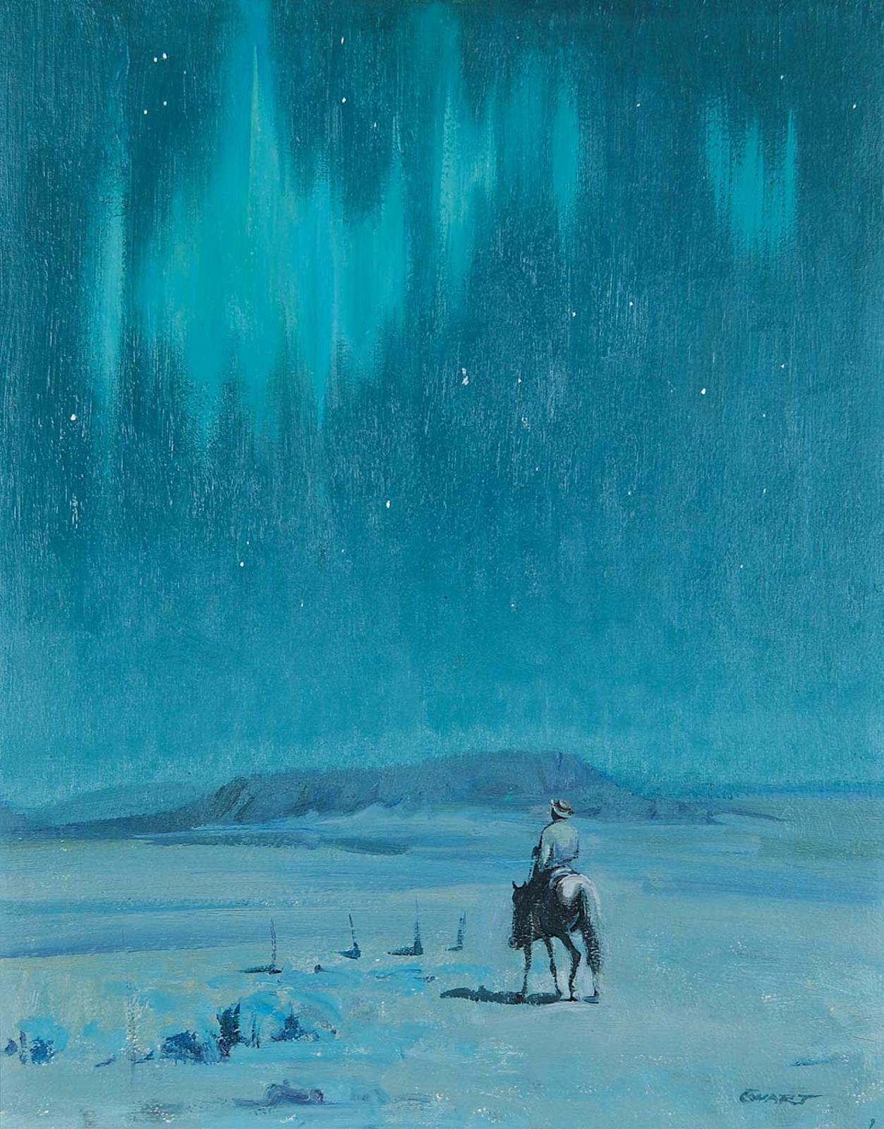 Peter Maxwell Ewart (1918-2001) - Untitled - Northern Lights