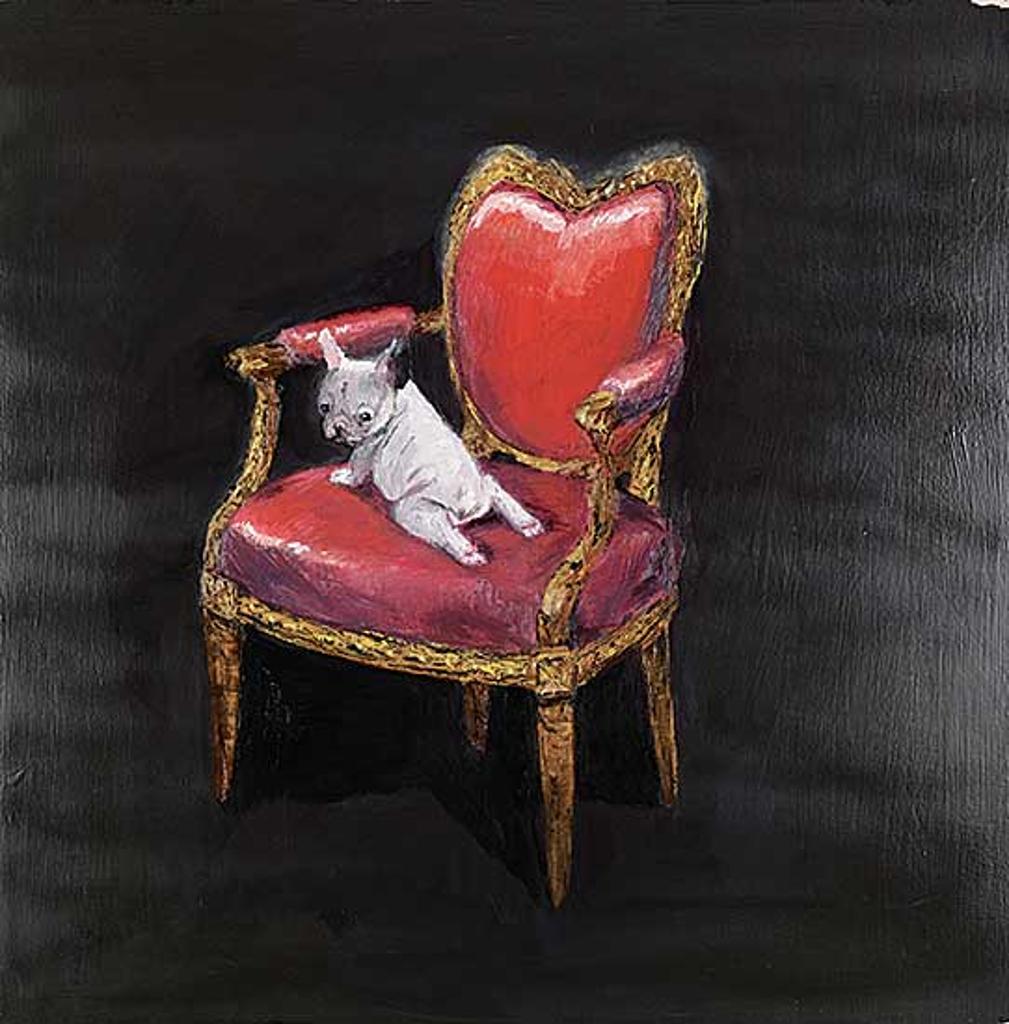 Vanessa Stockard (1975) - Untitled - Bulldog Looking Back