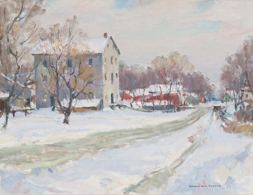 Manly Edward MacDonald (1889-1971) - Early Winter, Shannonville