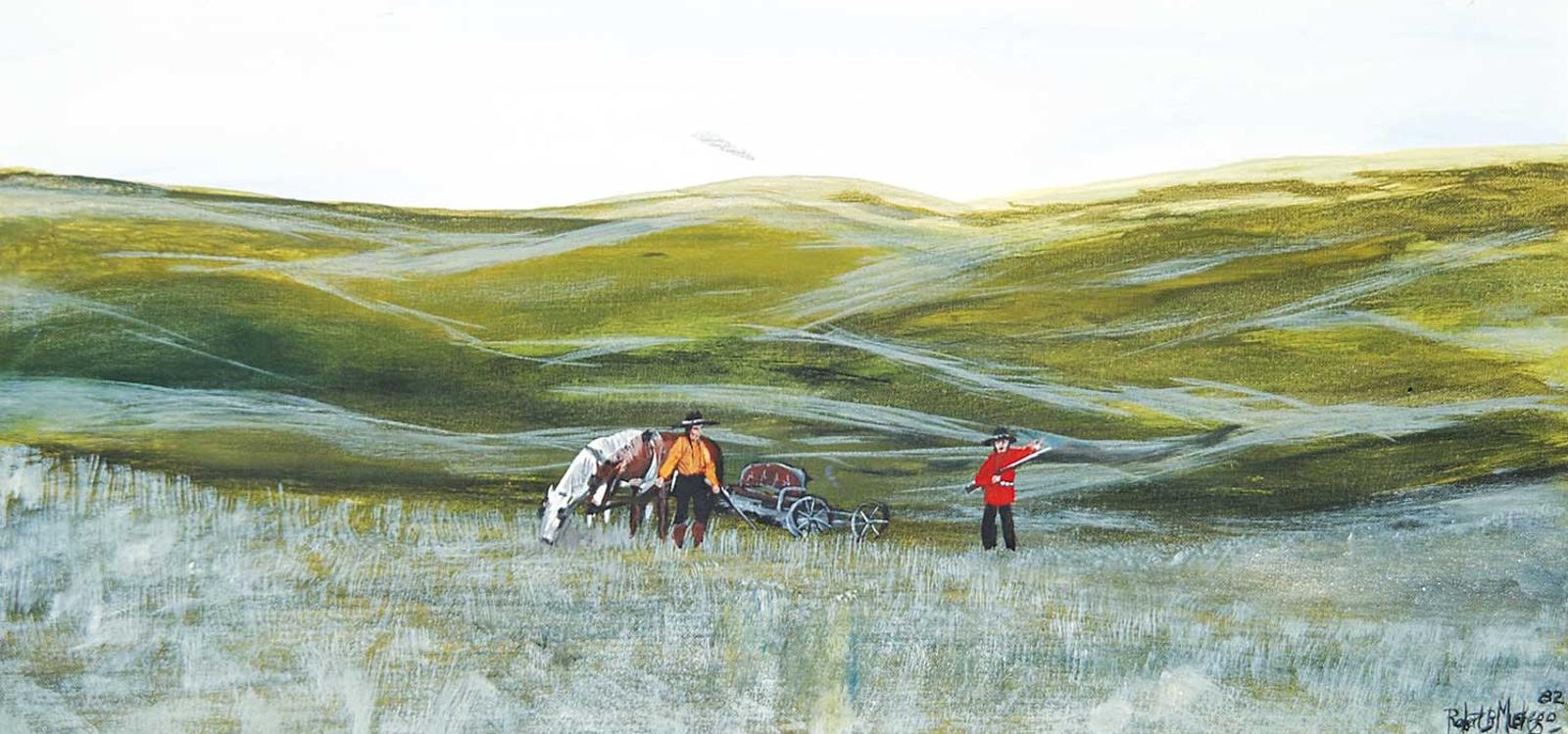 Robert B. Muskego - Cree Hunters in Foothills