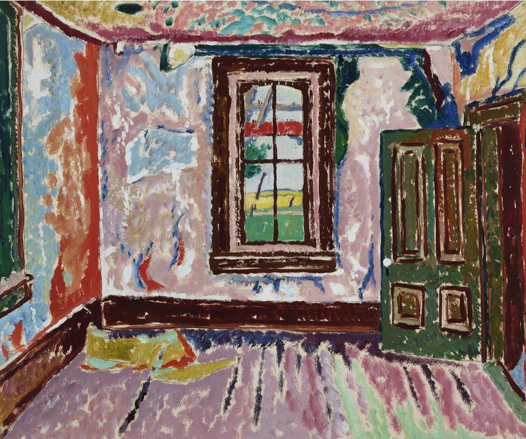 Clark Holmes Mcdougall (1921-1980) - House Interior, North Yarmouth