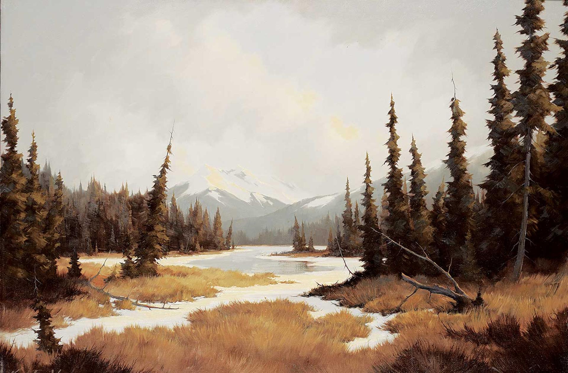 Karl E. Wood (1944-1990) - Whiterose Creek - Jasper Natl. Park